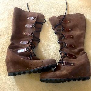 Sorel Joan of Arctic wedge tall boots